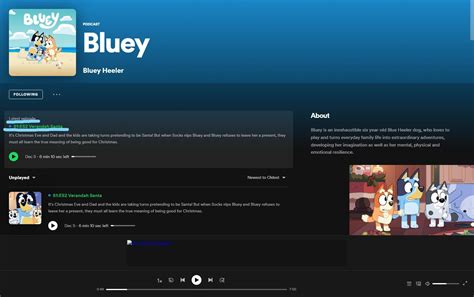 Bluey Spotify releases a new episode! : r/bluey