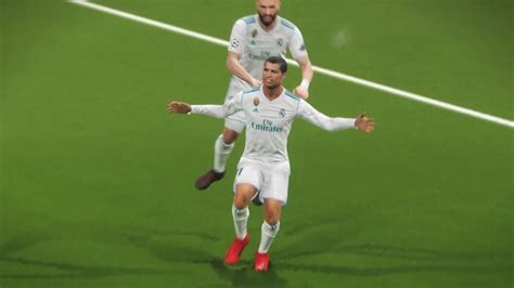 Pes 2018 Uefa Champions League Real Madrid Vs Paris Saint Germain Gameplay Youtube