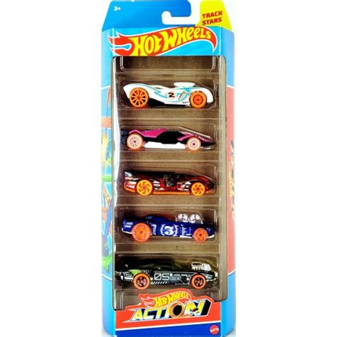 Hot Wheels Track Stars Action 5db os kisautó szett Mattel vásárlás a Játékshopban