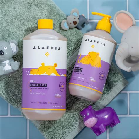 Babies And Up Bubble Bath Lemon Lavender Alaffia