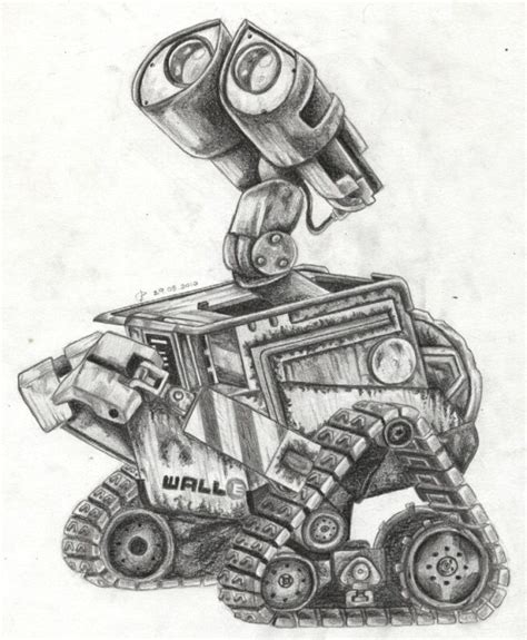 Cutest Walle Drawing Ever Challenging But Worth It Character