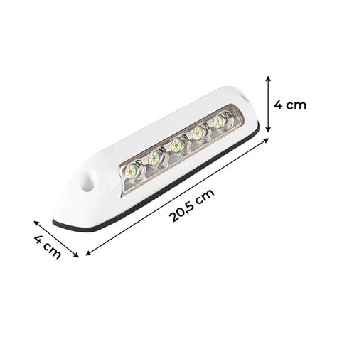 Luminária de Targa em LED a Prova D água 24v P Embarcações