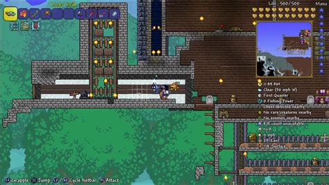 Terraria Grave Yard Chill Lets Build Lords Den Live On Ps4 Road To