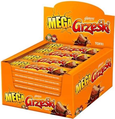 X Mega Grze Ki Toffi Czekoladzie Mlecznej Wafel G Erli Pl