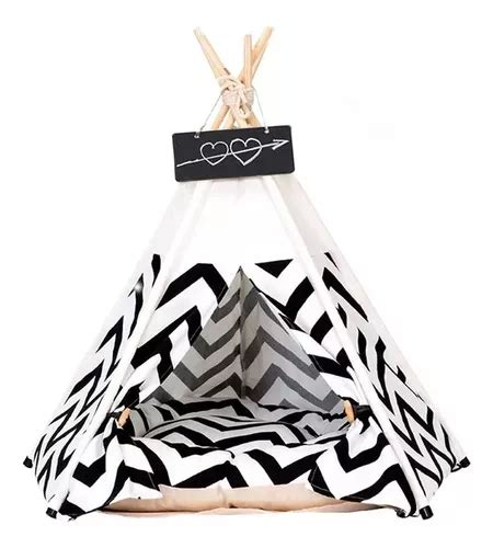 Carpa Tipi Mascotas Base Acolchada Cuotas Sin Inter S