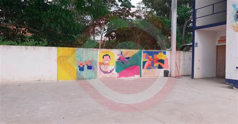 Infantes Realizan Mural De Los Derechos Del Ni O En Casa De La