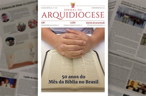 Jornal da Arquidiocese disponível edição de setembro de 2021