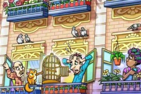 Encontrá el loro que se escapó de la jaula en tan solo 10 segundos - LA ...