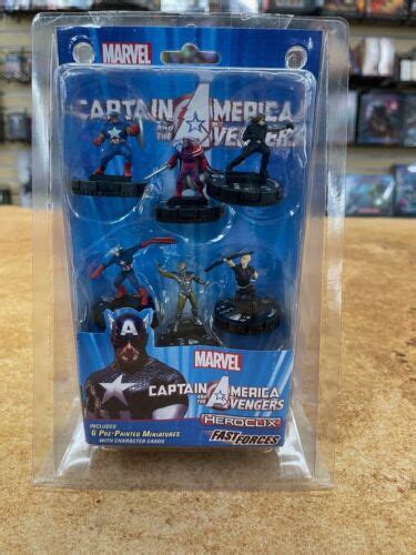 Heroclix Captain America And The Avengers Fast Forces Ebay