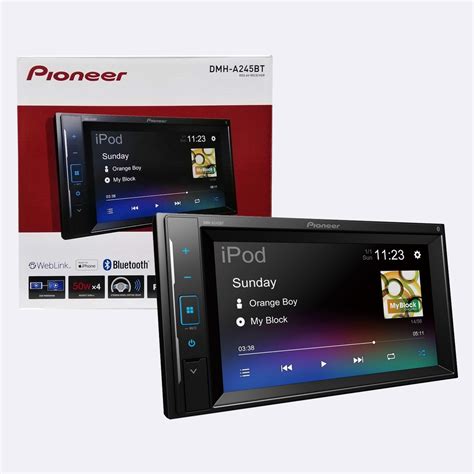 Pioneer Car Stereo Dmh A Bt Digital Media Av Receiver With