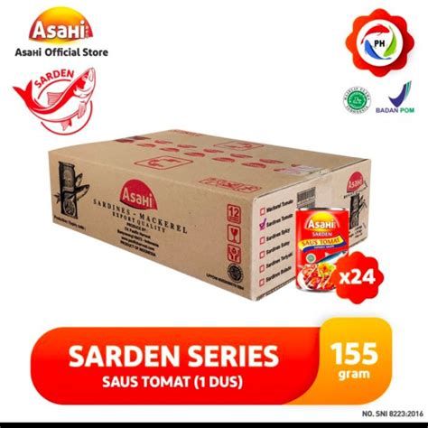 Jual Grosir Sarden Asahi Saus Tomat Gr Ikan Kaleng Praktis Olahan