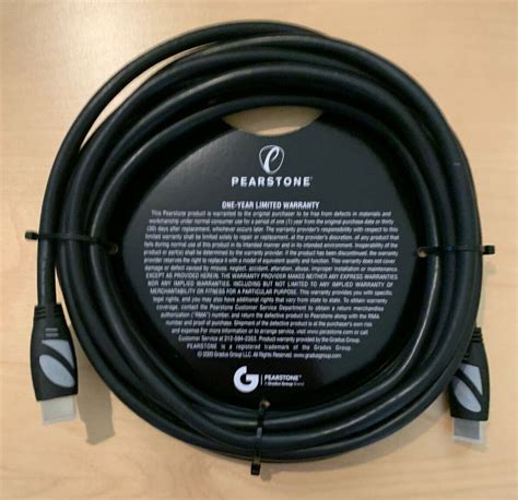 Pearstone Hda High Speed Hdmi Cable With Ethernet Length Uhd K