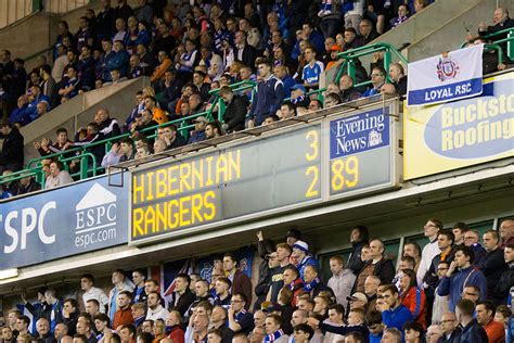 Gallery: Hibs v Gers - Rangers Football Club, Official Website