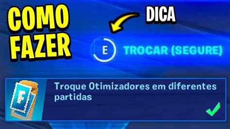 TROQUE OTIMIZADORES EM DIFERENTES PARTIDAS YouTube