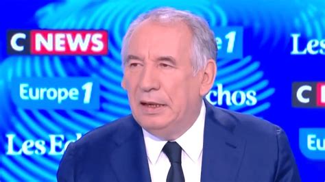 Francois Bayrou Dans Le Grand Rendez Vous Europe 1 CNEWS Du 3 Septembre