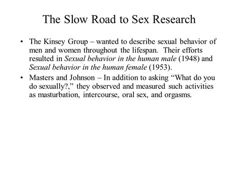 Research On Sexuality Historical Roots And Methods Ppt Download