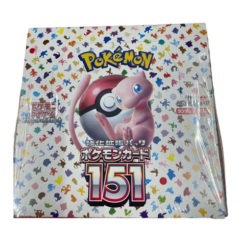 新品未開封 シュリンク付き ポケモンカード 151 Boxデッキパック