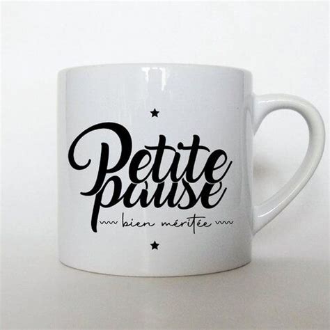 Mug Personnalis Petite Pause Mug Caf Pour Homme Un Cadeau Pour Un