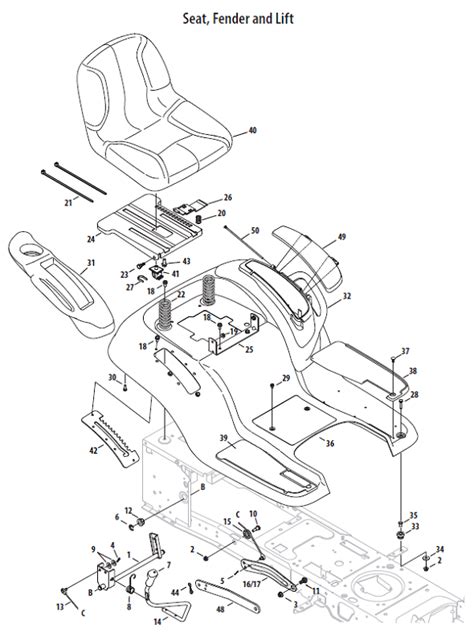 Cub Cadet Ltx Hydrostatic Lawn Tractor Partswarehouse