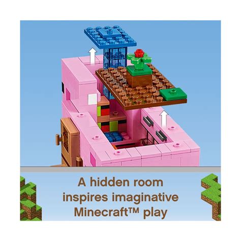 LEGO Minecraft The Pig House - 21170 | BIG W