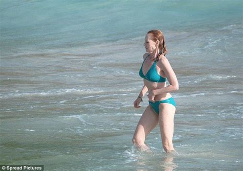 Marg Helgenberger Displays Her Enviable Bikini Body In St Barts In