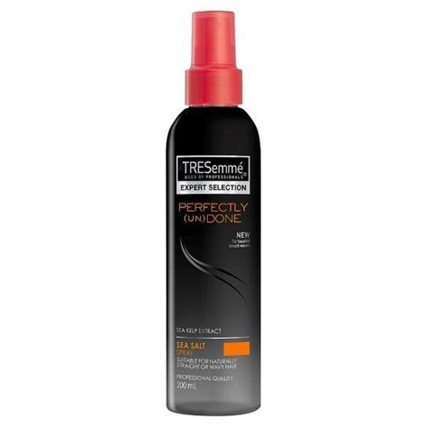 Tresemme Perfectly Undone Sea Salt Spray 200ml Sea Salt Spray Salt Spray Sea Salt Spray For Hair