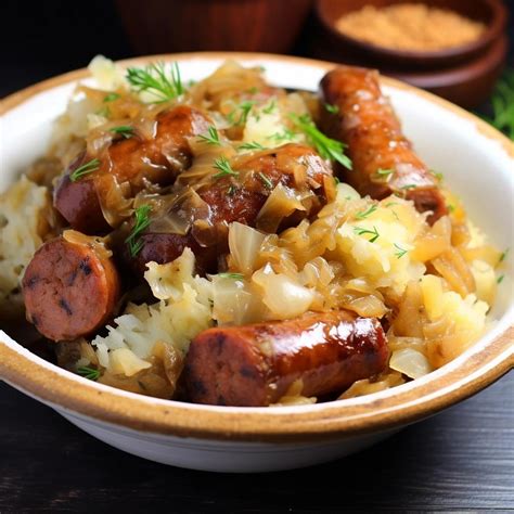 Polish Sausage Sauerkraut And Potatoes Crockpot Then And Now Recipes