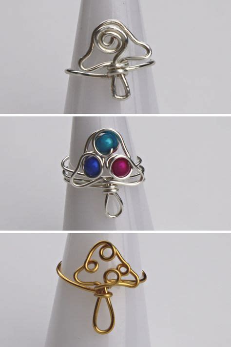 Mushroom Ring Tutorial Day Of The Day Spring Ring Making