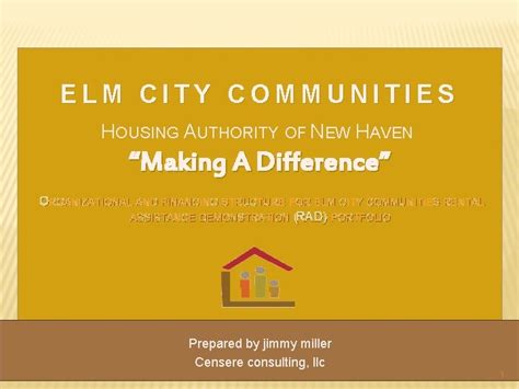 ELM CITY COMMUNITIES HOUSING AUTHORITY OF NEW HAVEN