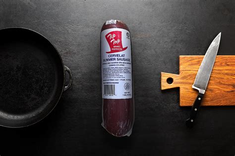 Tip Top Classic Cervelat 3 Lb Summer Sausage Stick Tip Top Packing Co