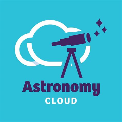 logotipo de la nube de astronomía 8020752 Vector en Vecteezy