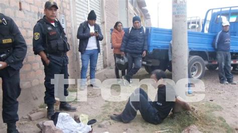 Inseguridad Ciudadana Golpean Ladr N Y Lo Amarran A Un Poste En