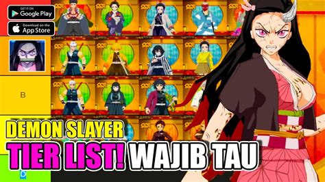 Demon Slayer Mobile D Review Full Tier List Gameplay Android Kimetsu