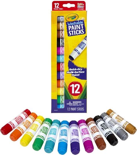 Crayola Washable Paint Sticks 12 Pieces Buy Best Price In Uae Dubai