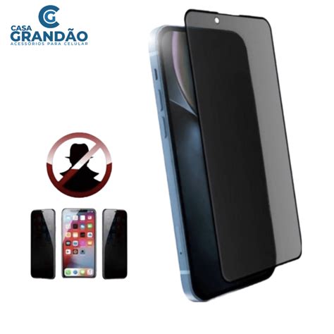 Película De Privacidade De Vidro 3d Para Todos Iphones Anti Spy