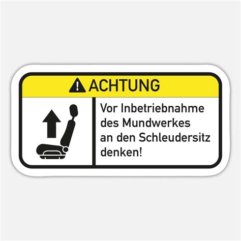 Suchbegriff Schleudersitz Sticker Online Shoppen Spreadshirt