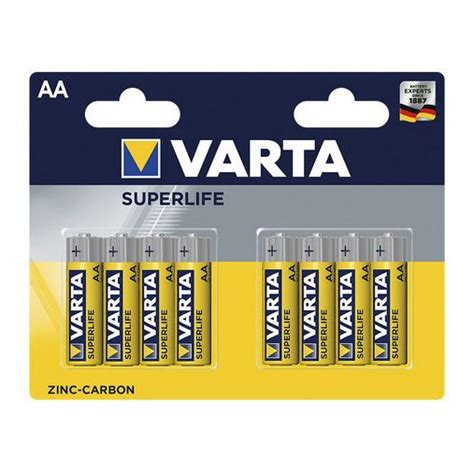 Varta Superlife Aa Bater A De Un Solo Uso Zinc Carbono Con Ofertas En