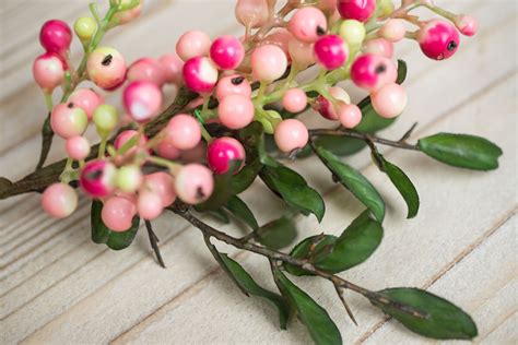 Pink Artificial Berries