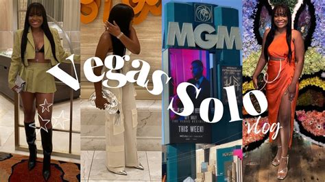 VLOG Vegas Solo Trip Usher Concert Catch Drais Outfits I Wore