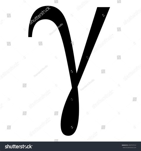 Gamma Greek Letter Icon Gamma Symbol: เวกเตอร์สต็อก (ปลอดค่าลิขสิทธิ์ ...