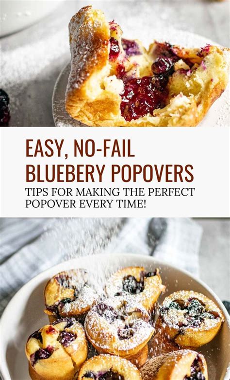 Blueberry Popovers Recipe Perfect Weekend Breakfast Idea