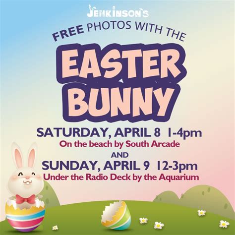 Jenkinson S Free Photos With The Easter Bunny Ocean County Tourism