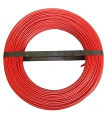 Câble isolé rigide ho7 v u 1 5mm2 450 750 v rouge Chakira cable CHAKIRA