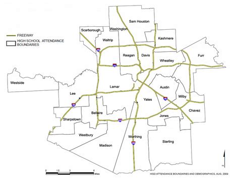 Houston Isd Map Of Schools