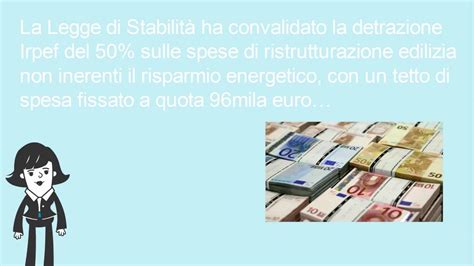 La Legge di Stabilità sugli incentivi ristrutturazione 2016 guida