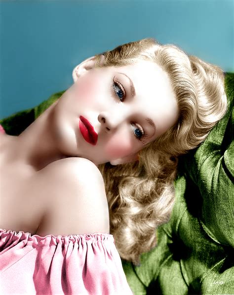 Louise Allbritton Color By Brendajm Actrices Cine