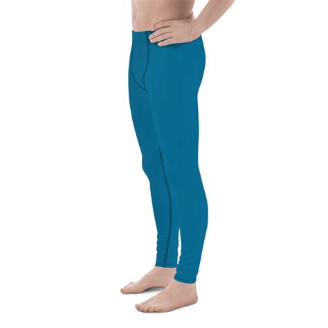 Performance Leggings In Marine Blue For Sports And Surf For Men Made Fresh Shop Frazer