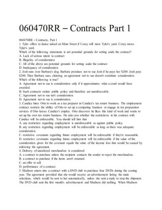 060470 Rr Contracts Part 1 Assignments PDF