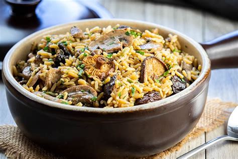 Easy Mushroom Rice Pilaf Erren S Kitchen