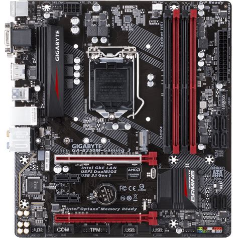 Gigabyte Ga B M Juegos Placa Base B M Gaming B Z Calo Lga